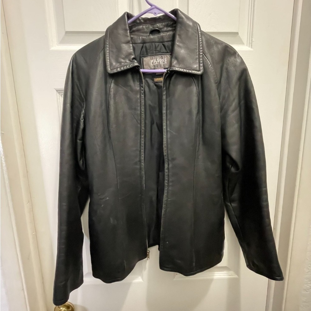 Wilsons Leather Black Leather Jacket